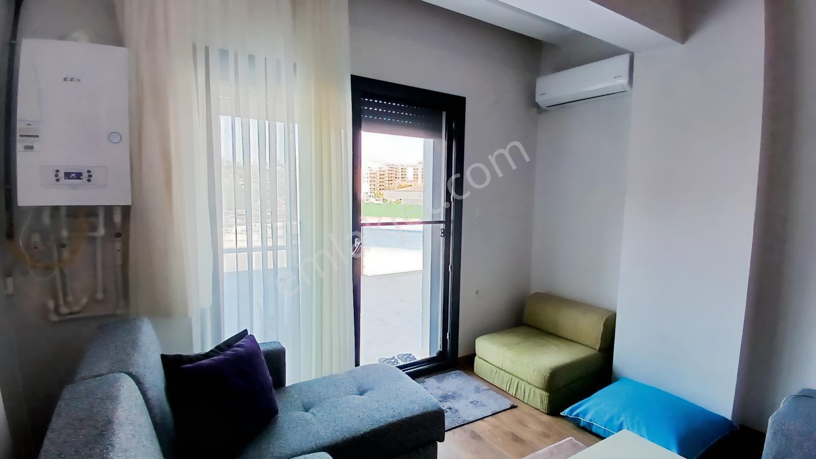 Kadınlardenizinde Havuzlu Sıtede Eşyalı Kiralık Daire - Görsel 22