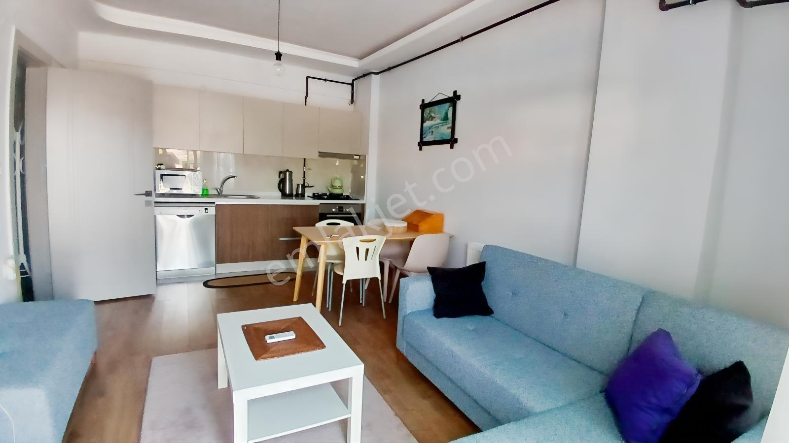 Kadınlardenizinde Havuzlu Sıtede Eşyalı Kiralık Daire - Görsel 5
