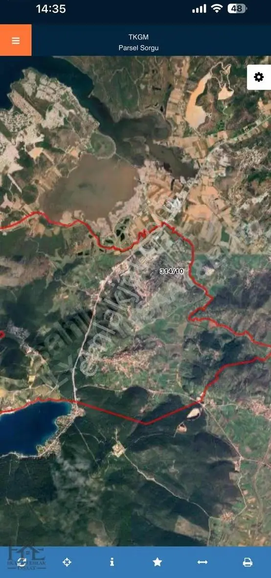 Satılık Göl Manzaralı Arsa