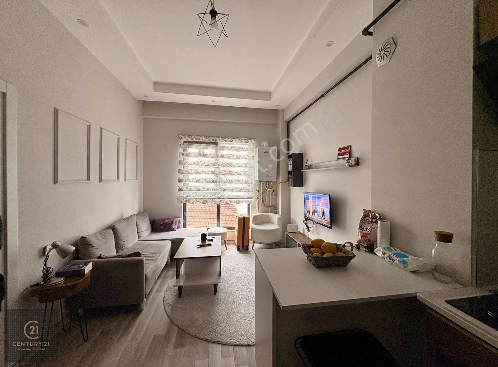 C21 Loca'dan Cezaevi Arkasında Eşyalı 1+1 Kiralık Daire - Görsel 6