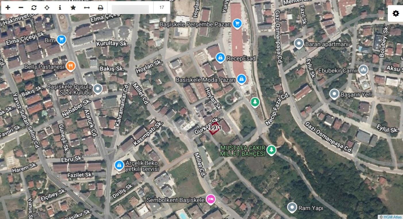Başiskele Barbaros Mah. 347 M2 Satılık Arsa - Görsel 10