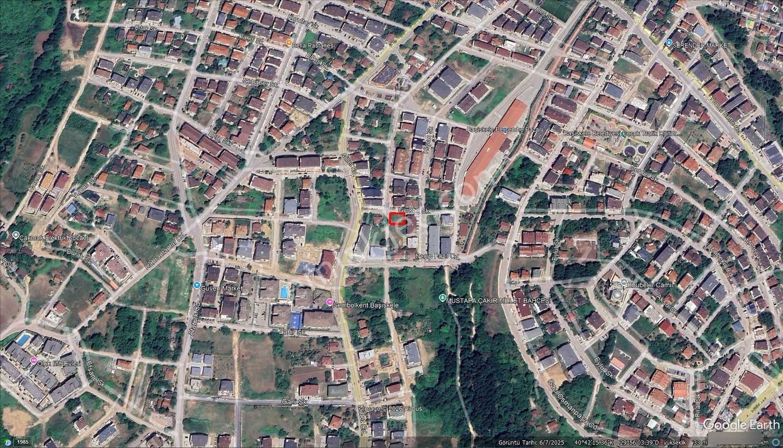Başiskele Barbaros Mah. 347 M2 Satılık Arsa - Görsel 9