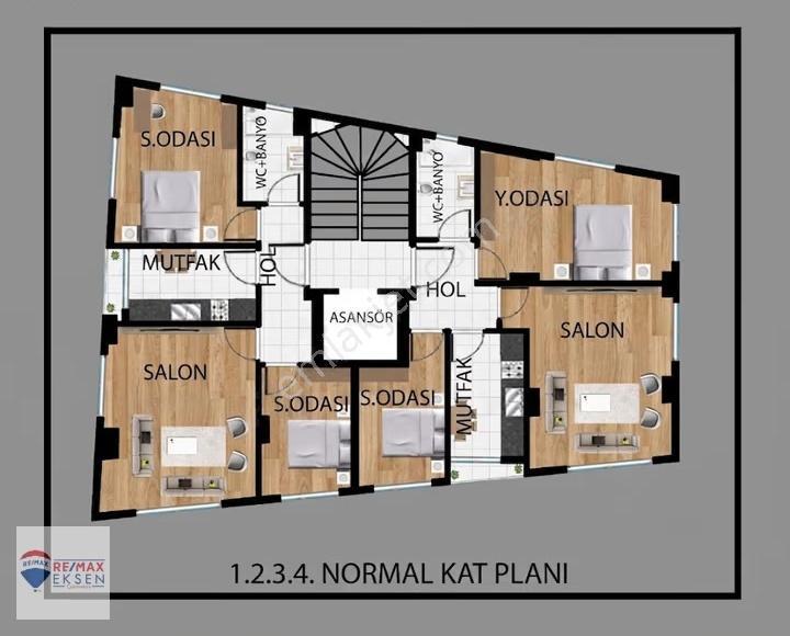 Çekmeköy Ekşioğlu'nda Projeden Satılık 2+1 Ara Kat Daire - Görsel 7