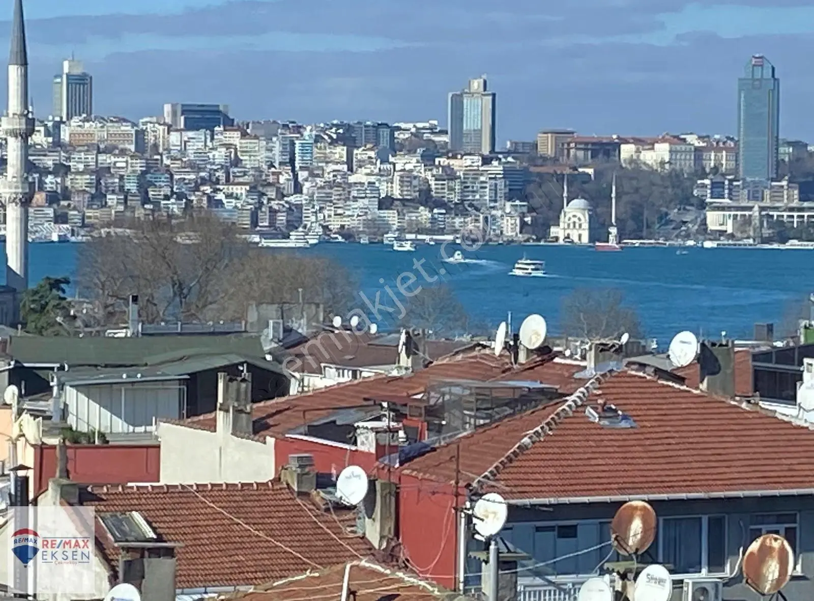 Üsküdar'da Boğaz Manzaralı Yeni Binada Kiralık 2+1 Daire - Görsel 5