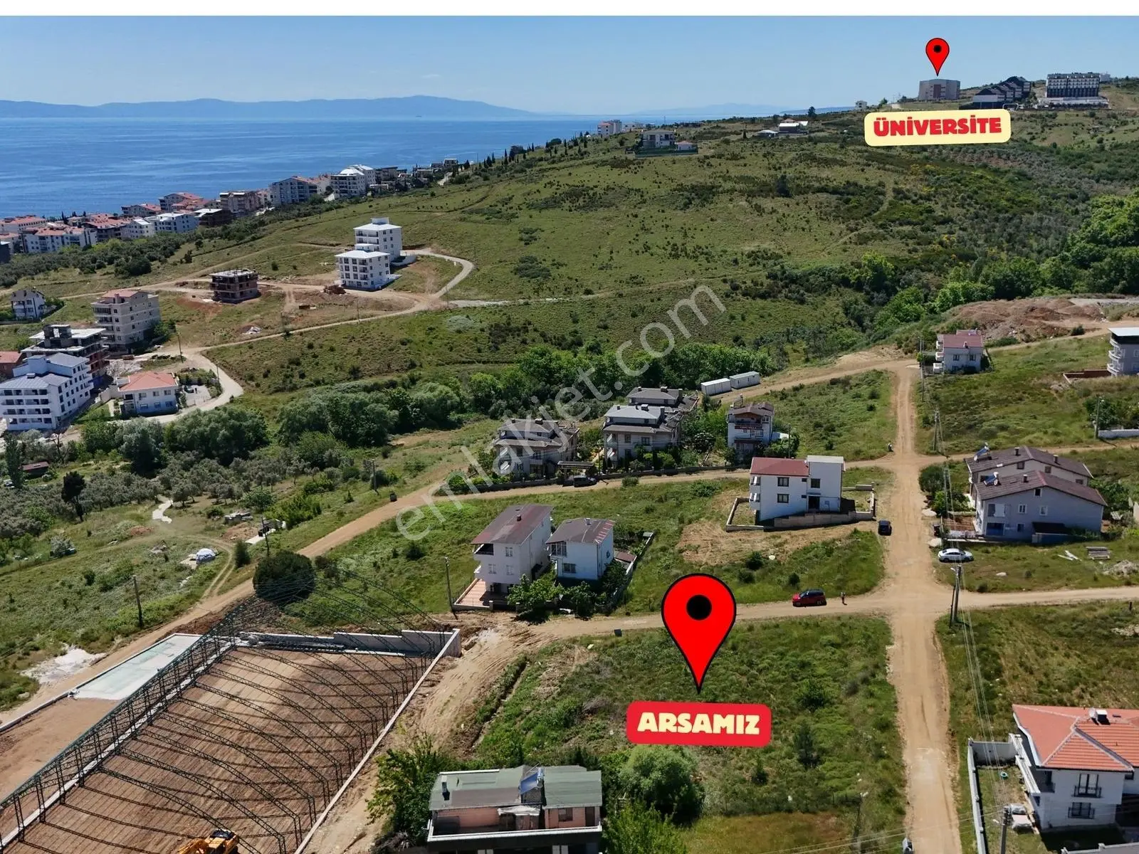 Ay Emlak'tan 1.325 M2 Konut İmarlı Arsa - Görsel 2