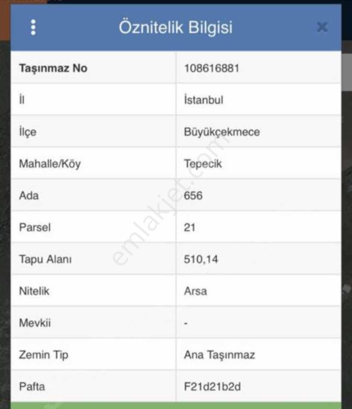 Büyükçekmece Tepecik Te Villa İmarlı Göl Manzaralı Arsa 510m2 - Görsel 2