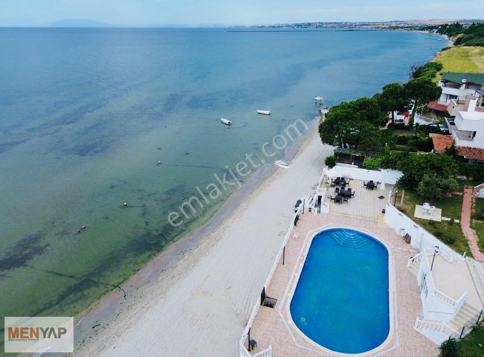Denize Sıfır Havuzlu Sitede Bahçeli 2+1 Deniz Manzaralı Daire - Görsel 7