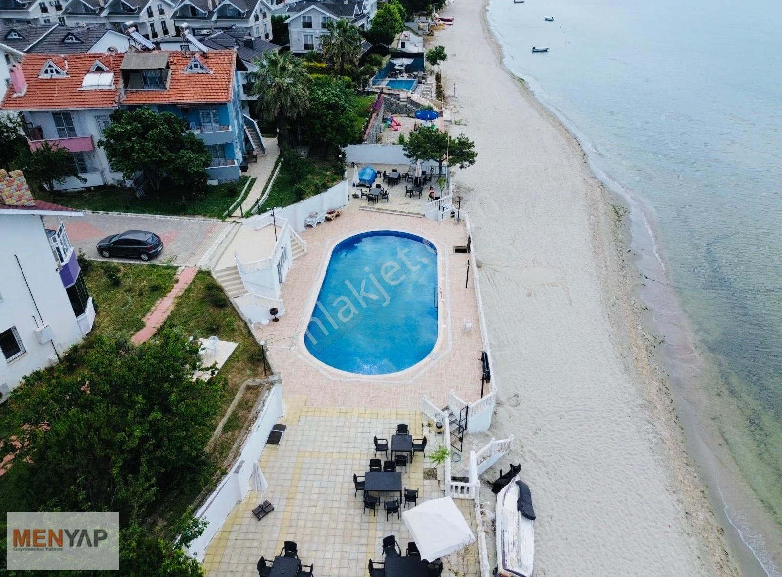 Denize Sıfır Havuzlu Sitede Bahçeli 2+1 Deniz Manzaralı Daire - Görsel 6