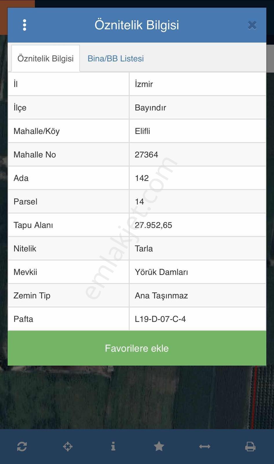 Turpa'dan Bayındır Elifli'de Satılık 28 Dönüm Tek Tapu Tarla