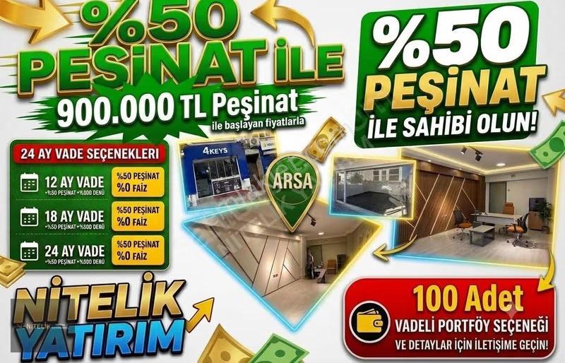 %50 Peşinatla Yatırımlık Dükkanlar Ve Ofisler