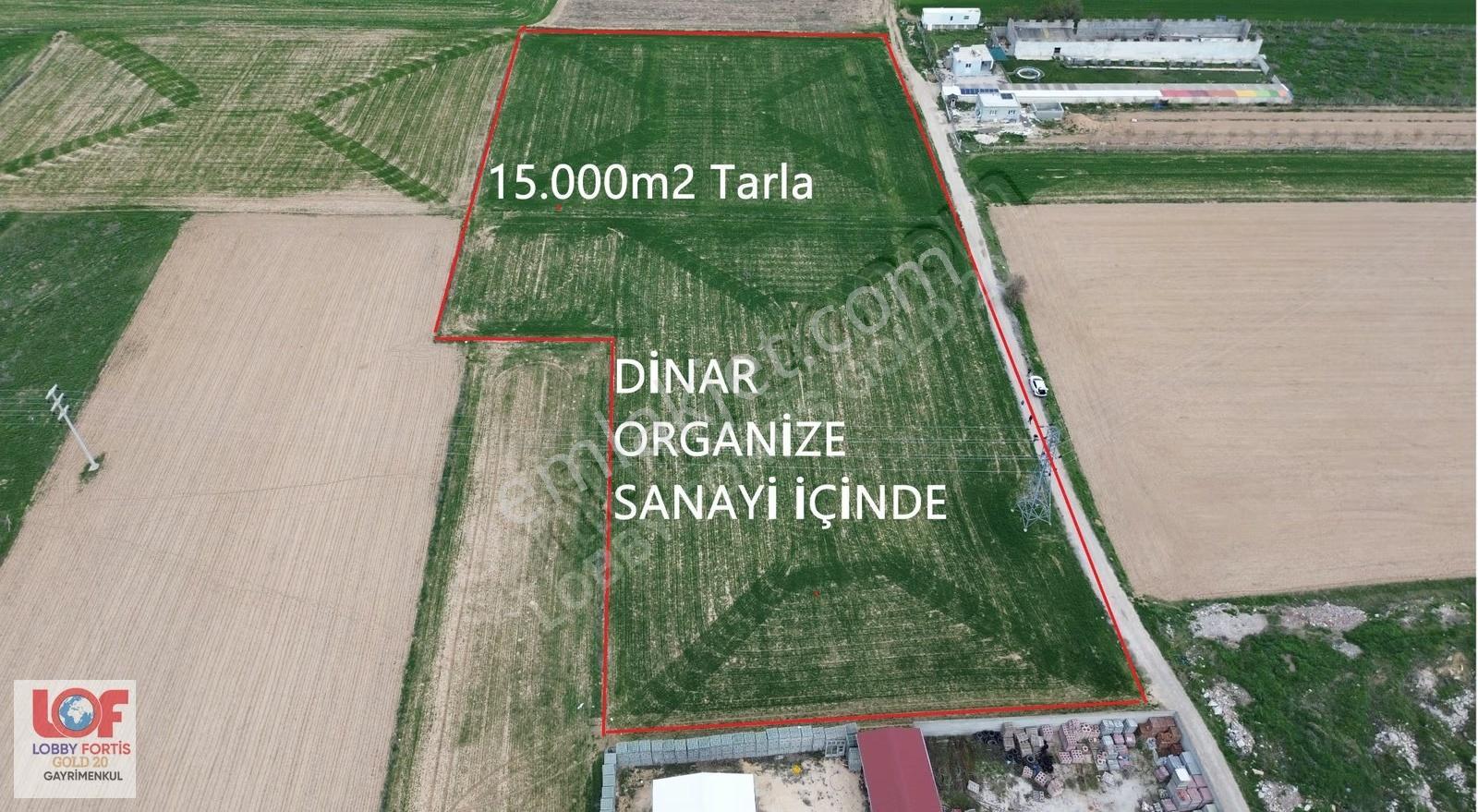 Lobby Fortis'ten Dinar Organizede Satılık 15000m2 Tarla - Görsel 25