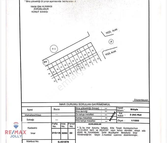 Adatepe De Kot Avantajlı, Yüksek Getirili Satılık İmarlı Parsel! - Görsel 2