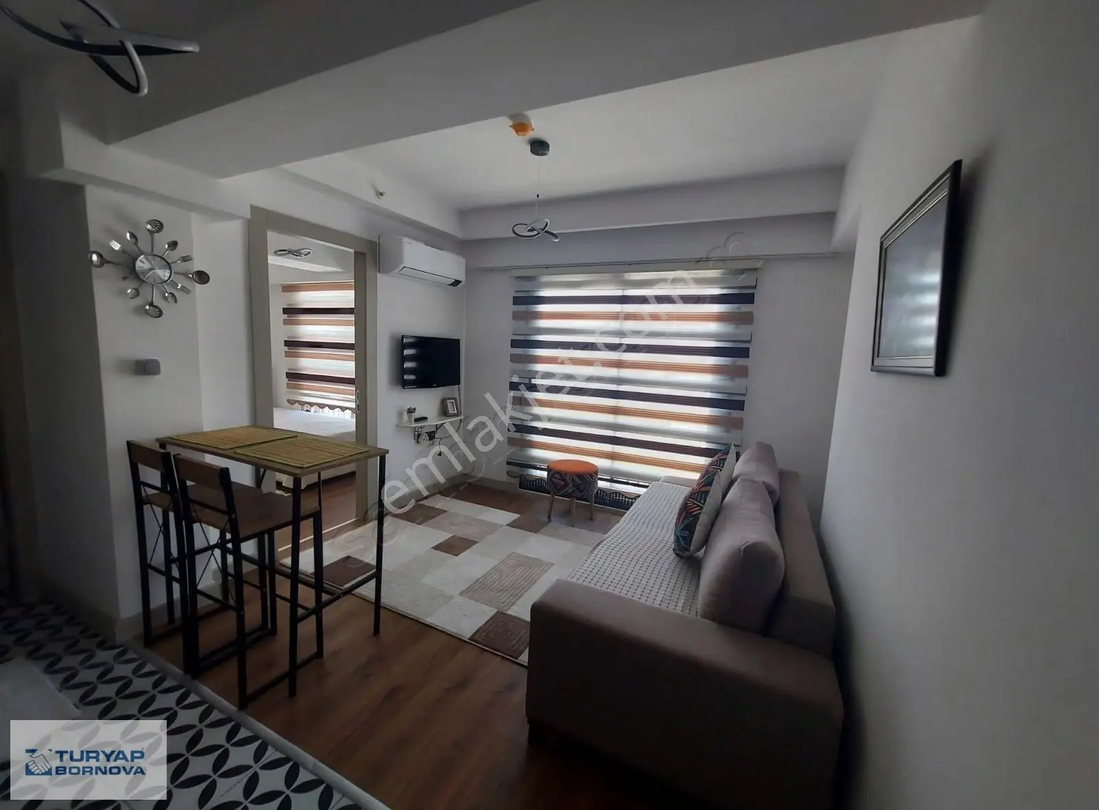Turyap'tan Passa Nova'da Kiralık Ara Kat Eşyalı Köşe 1+1 Daire - Görsel 2