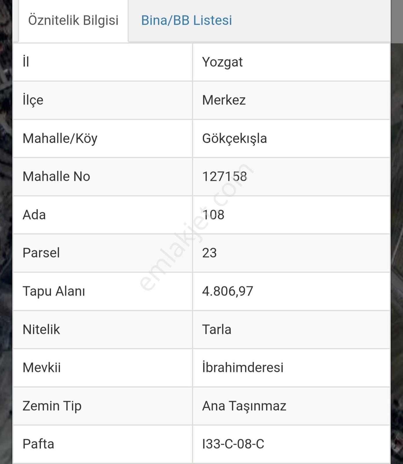 Msyapı Emlak Gökçekışla Yatırımlık Satılık Tarla - Görsel 2