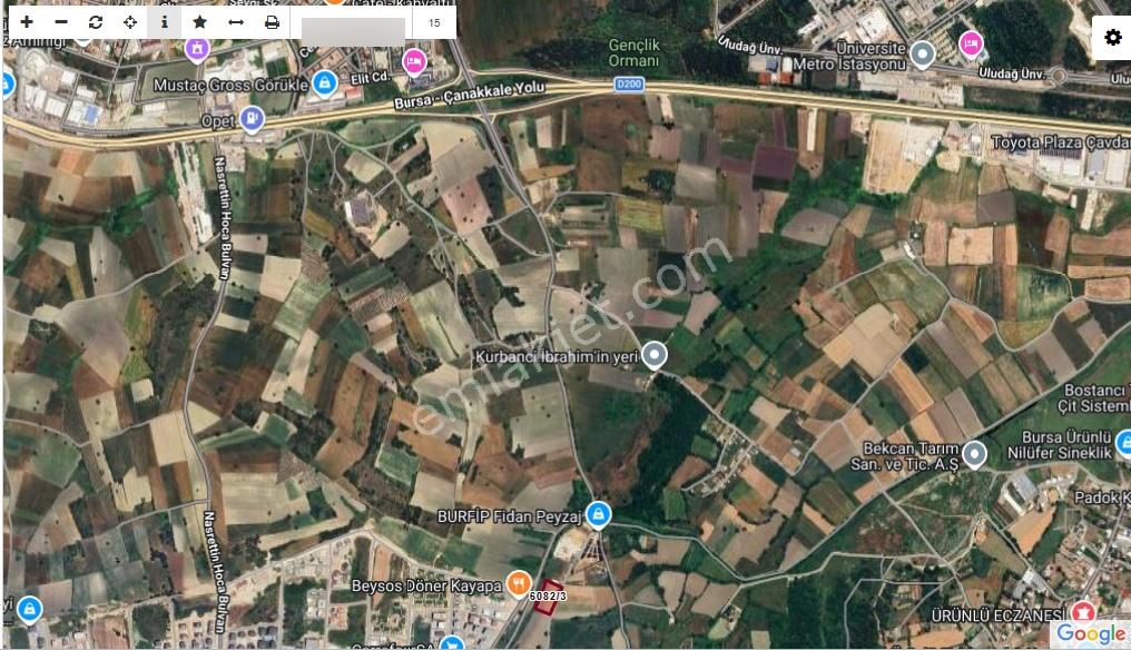 Kayapada Resmi Kadastro Yoluna Cephe 330m2 Kiralık Hobi Bahçesi - Görsel 22