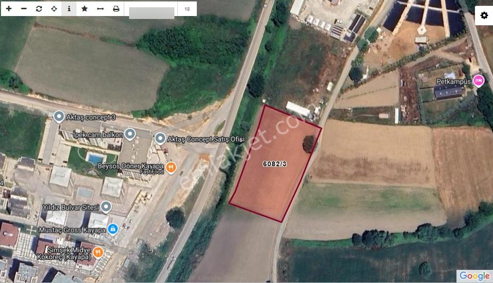 Kayapada Resmi Kadastro Yoluna Cephe 330m2 Kiralık Hobi Bahçesi - Görsel 27