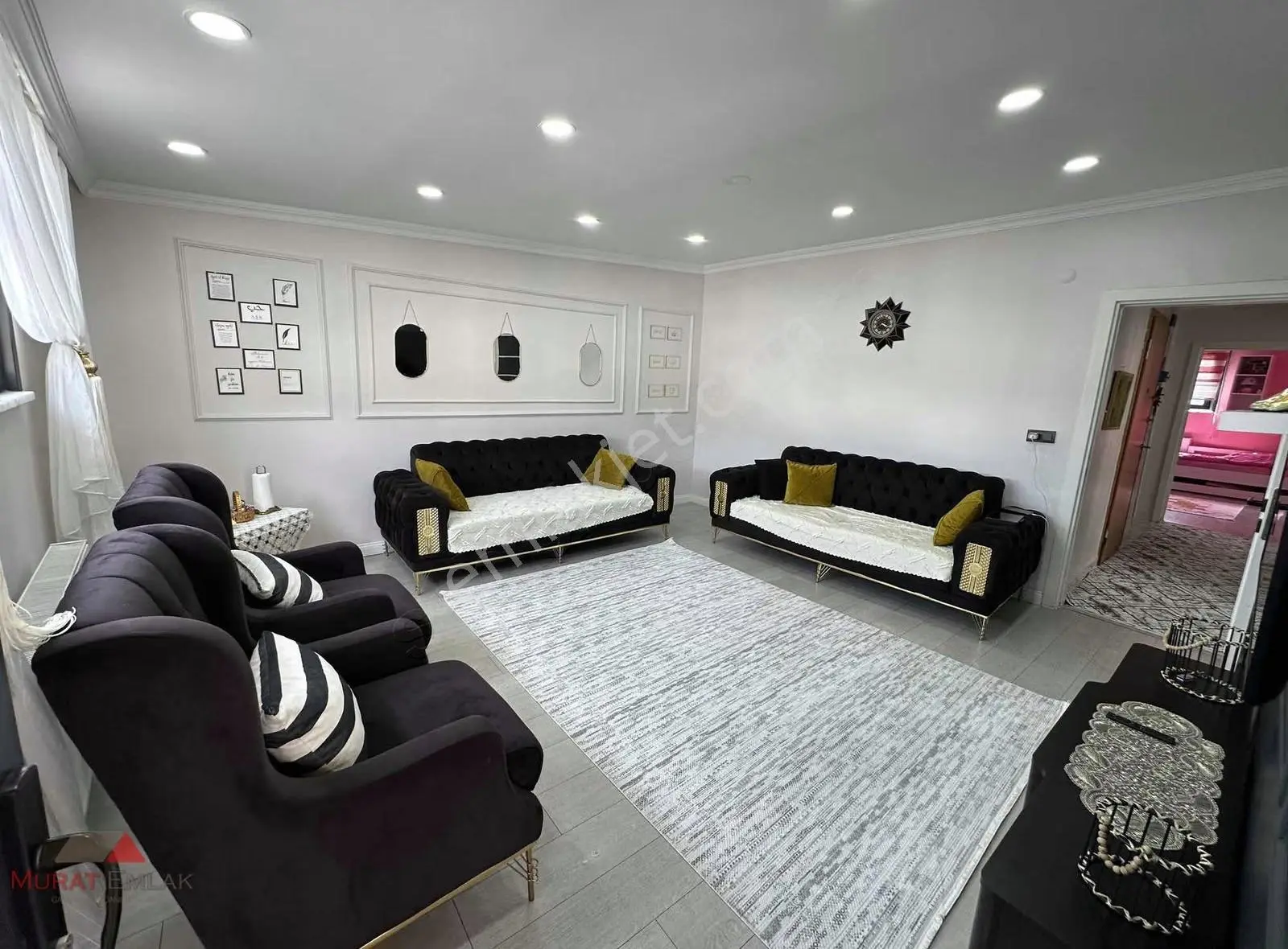 Murat Emlak'tan Eşyalı 2+1 95m2 Geniş Tip Kiralık Teraslı Daire - Görsel 4
