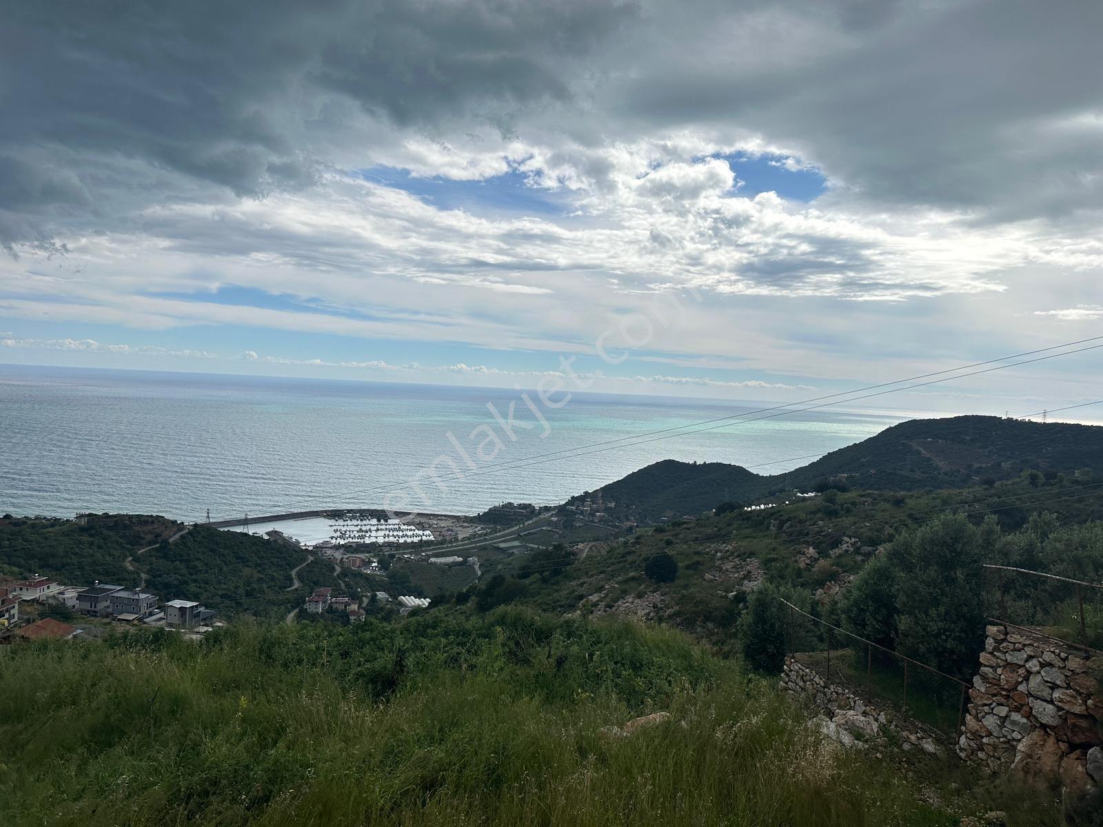 Alanya Hacımehmetli Mahallesinde Satılık 366 M2 Deniz Manzaralı Arsamız - Görsel 7