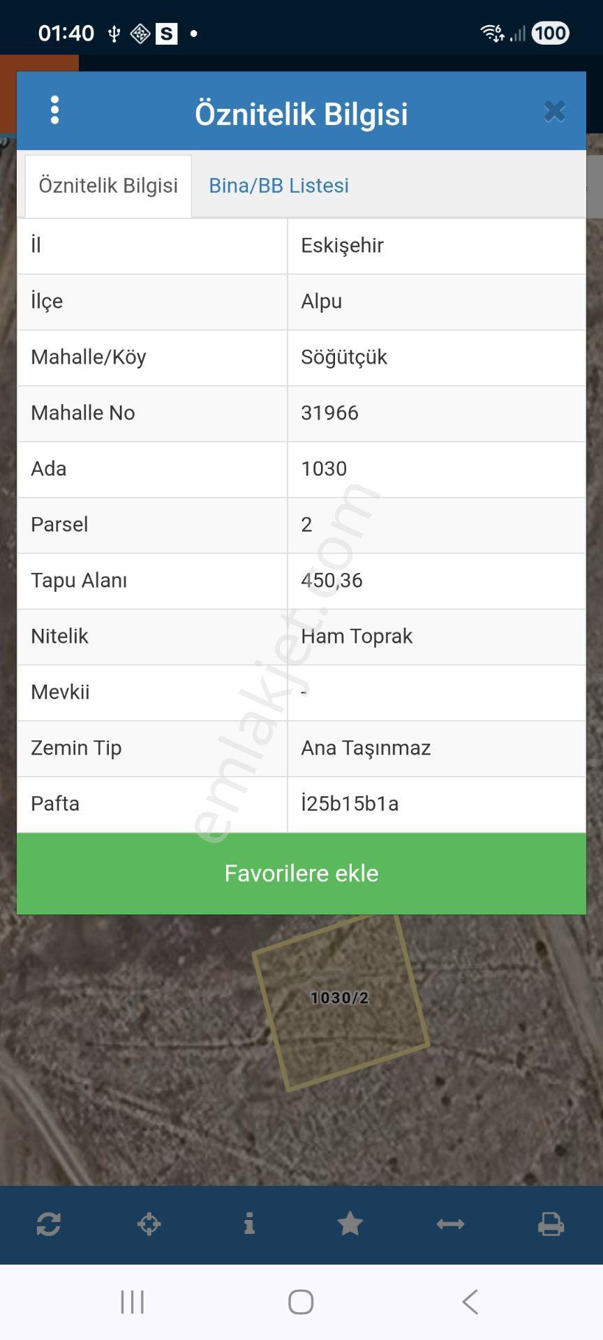 Eskişehir Alpu Söğütçük'te 450 M² Konut İmarlı Satılık Arsa - Görsel 5