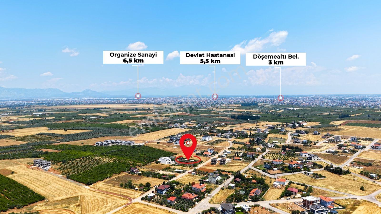 Döşemealtı Villa Bölgesinde Satılık Arsa - Görsel 8