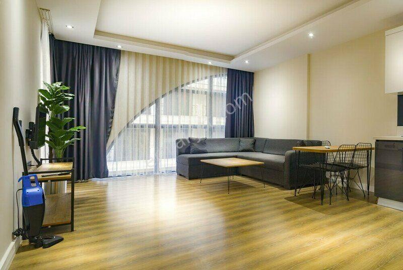 M Resıdence Uzun Dönem Kiralık 1+1 Daire– Cikcilli / Alanya - Görsel 6