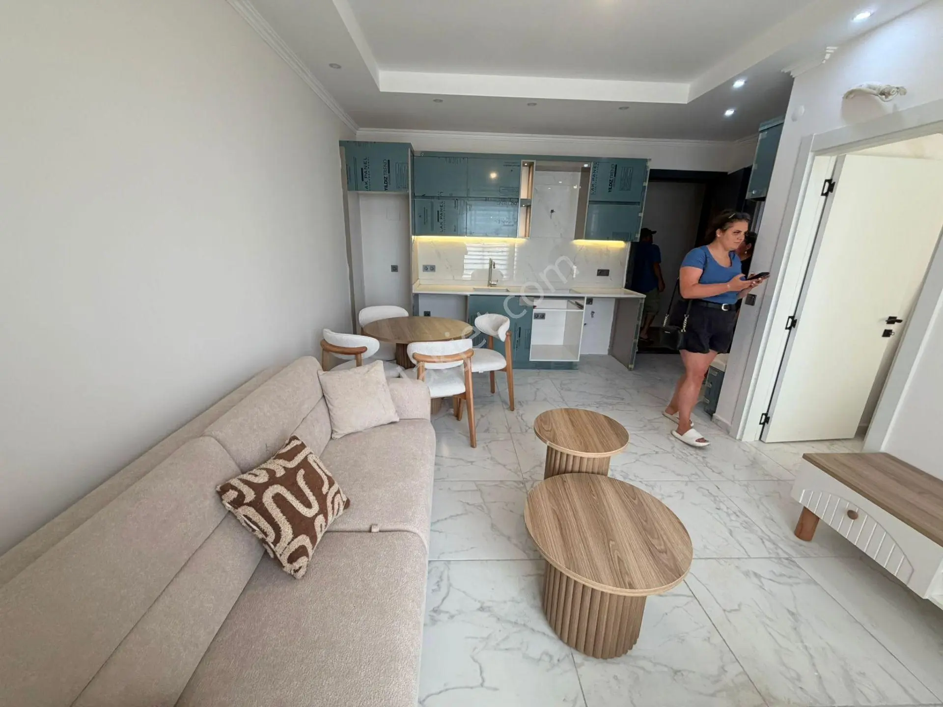 Exodus Rezidansta 1+1 Lüks Eşyalı Uzun Dönem Kiralık Daire Mahmutlar Alanya - Görsel 3