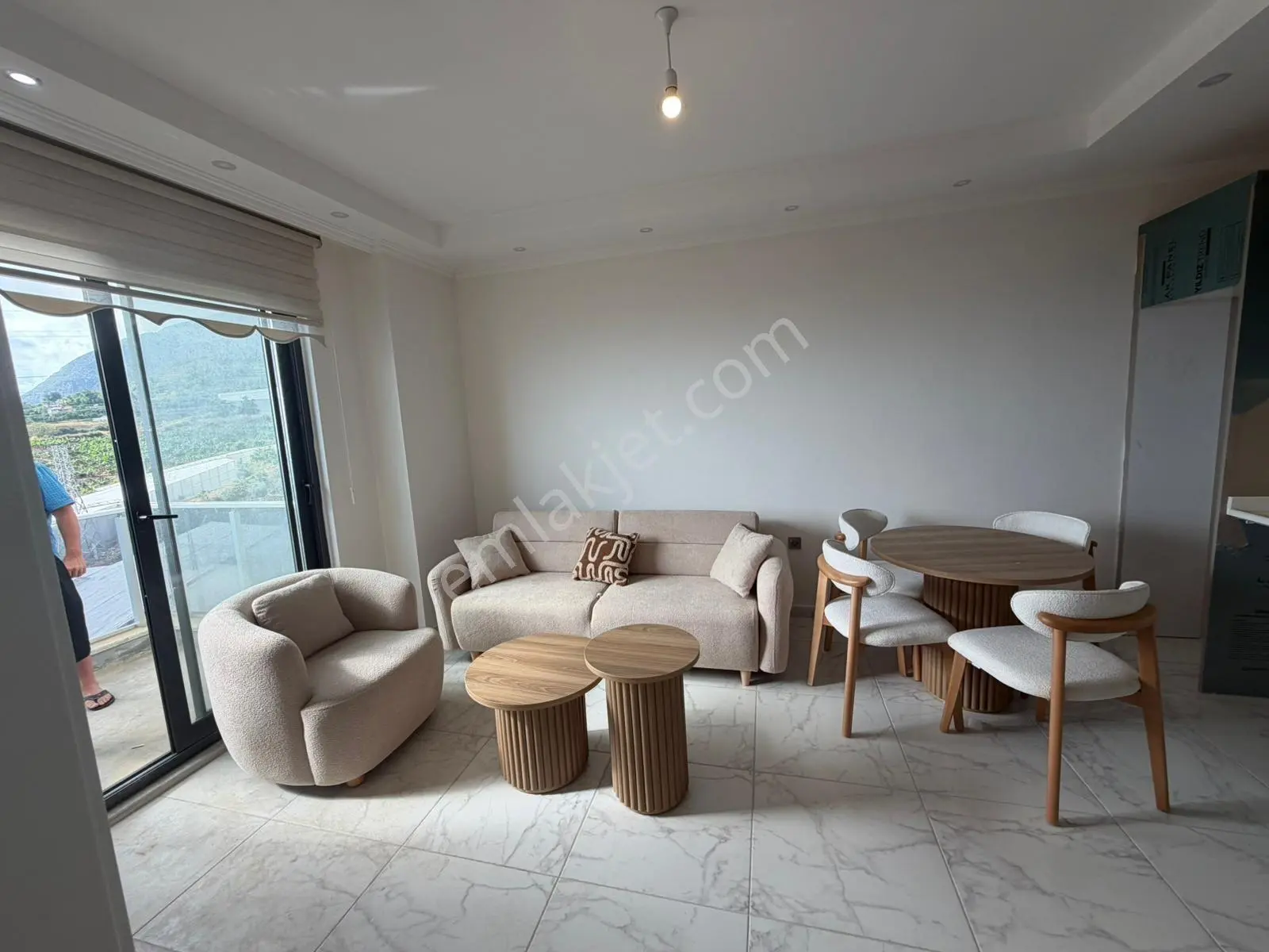 Exodus Rezidansta 1+1 Lüks Eşyalı Uzun Dönem Kiralık Daire Mahmutlar Alanya - Görsel 4