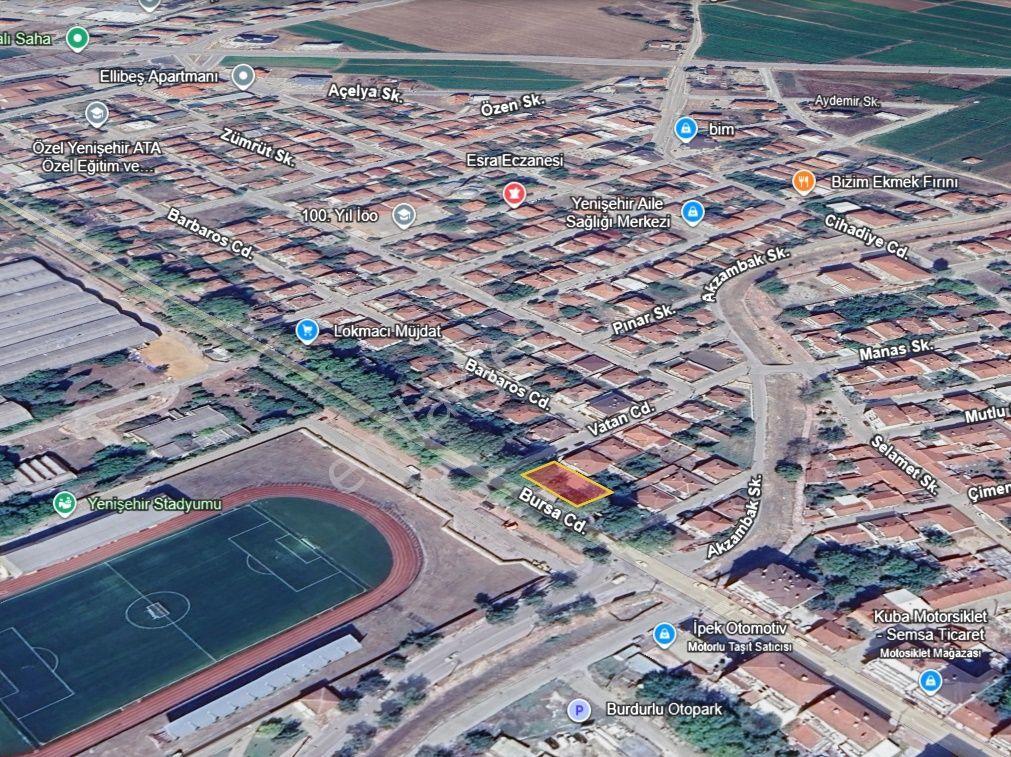 Bursa Yenişehir'de Satılık İmarlı Arsa - 450 M² - 3 Kat İmar - Görsel 6
