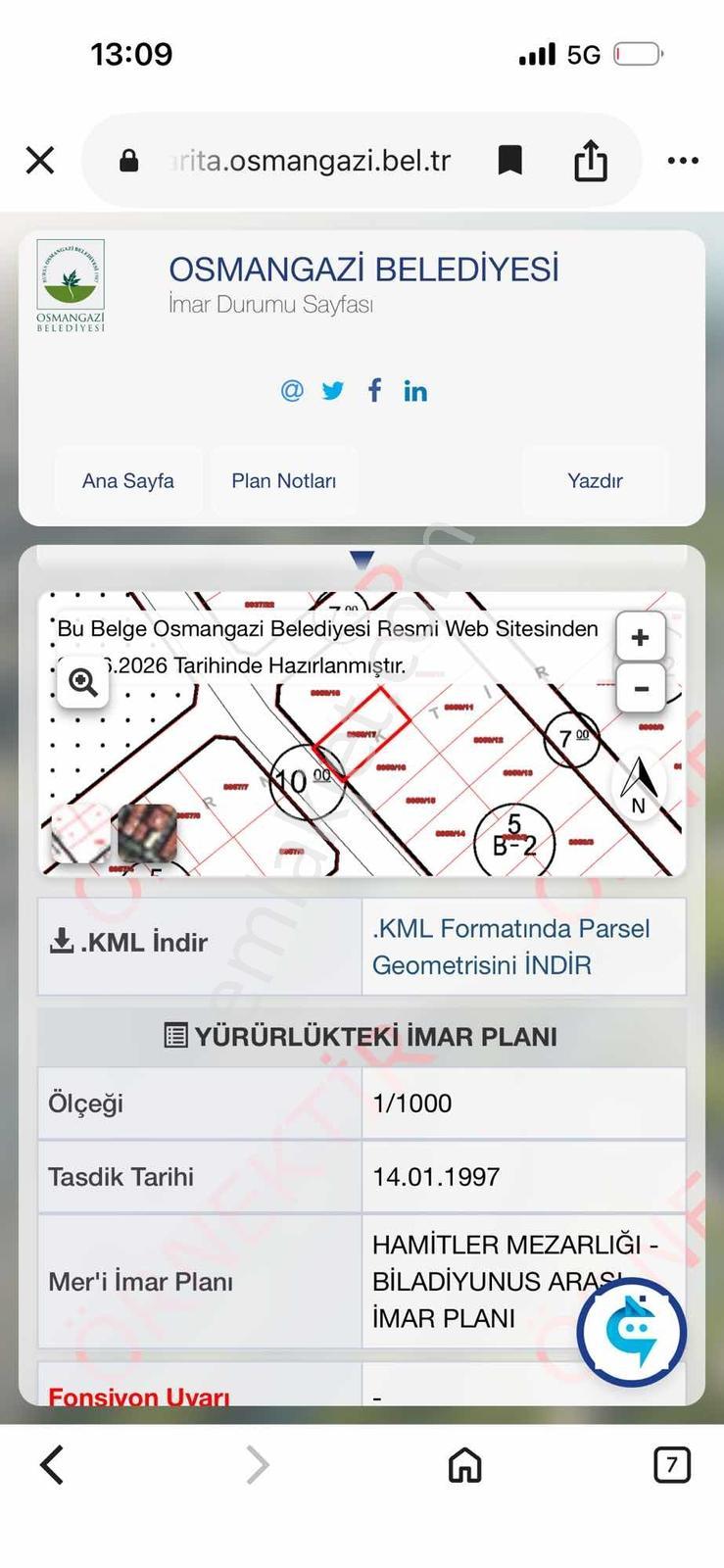 Dialog Altun'dan Yunuseli Satılık Arsa - Görsel 2