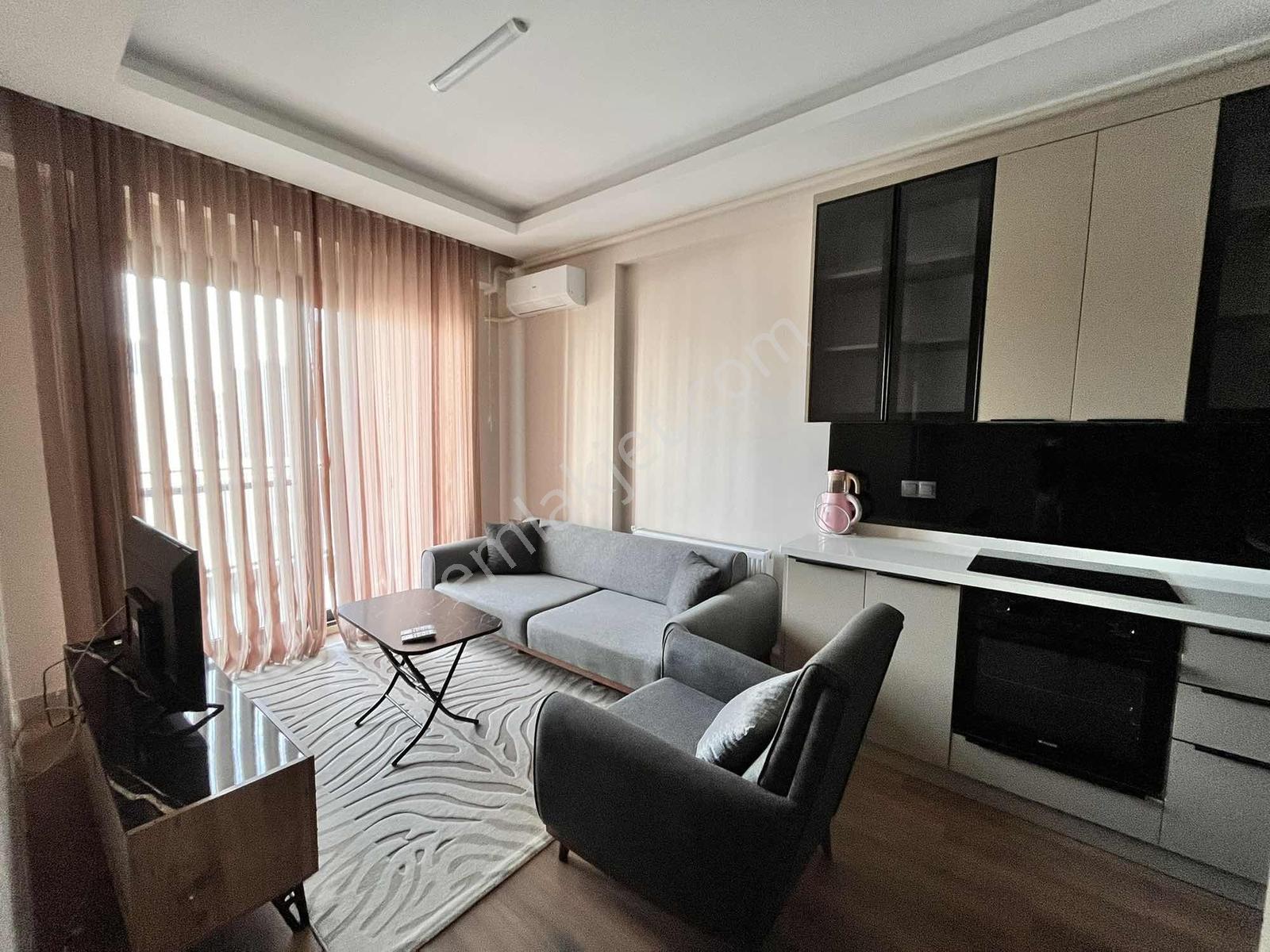Eşyalı İskanlı Kat Mülkiyetli Lüks 1+1 Denize Yakın Daire - Görsel 20
