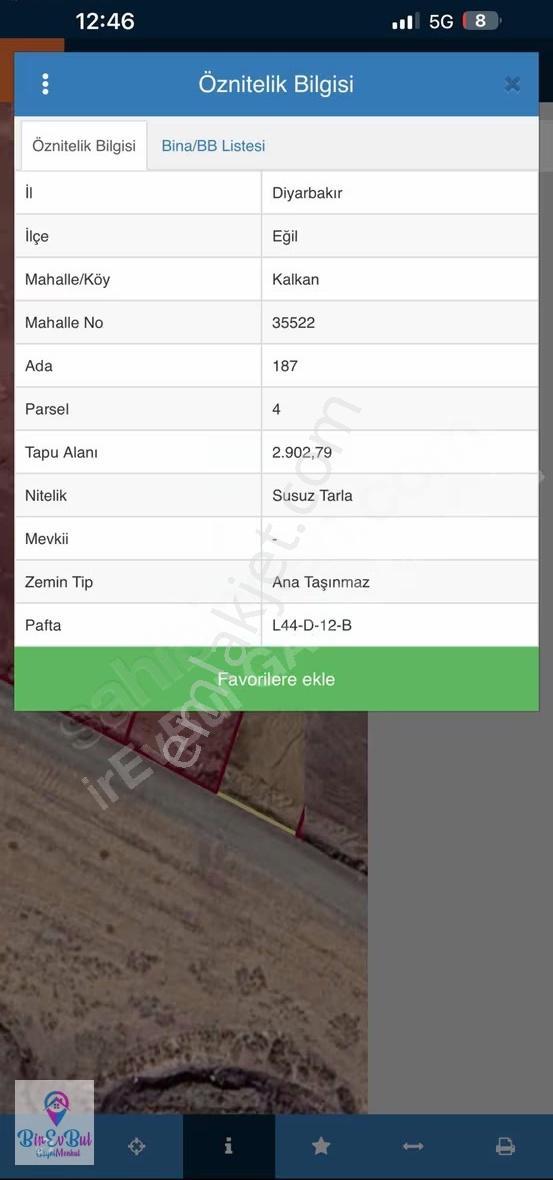 Çok Acil Satılık 6 Dönüm Arazi Yol Su Elektrik Mevcut - Görsel 2