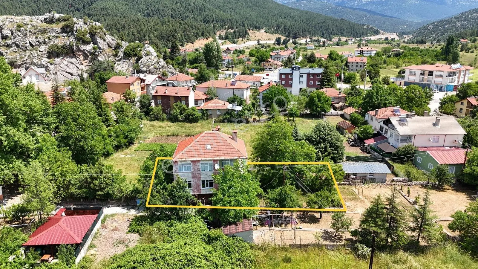 Akseki Cevizli'de Doğayla İç İçe 2+1 Bahçe Kullanımlı Daire - Görsel 7