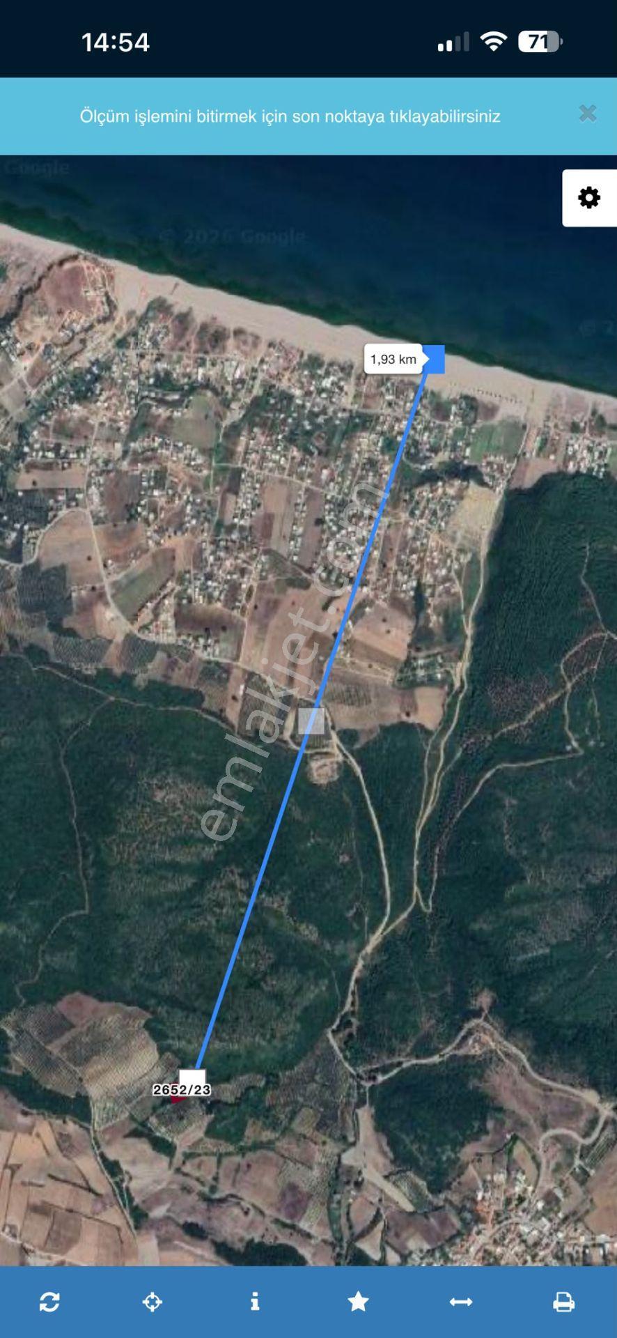Bursa Mudanya Mesudiye Fırsat Tarla 2000m2 - Görsel 3