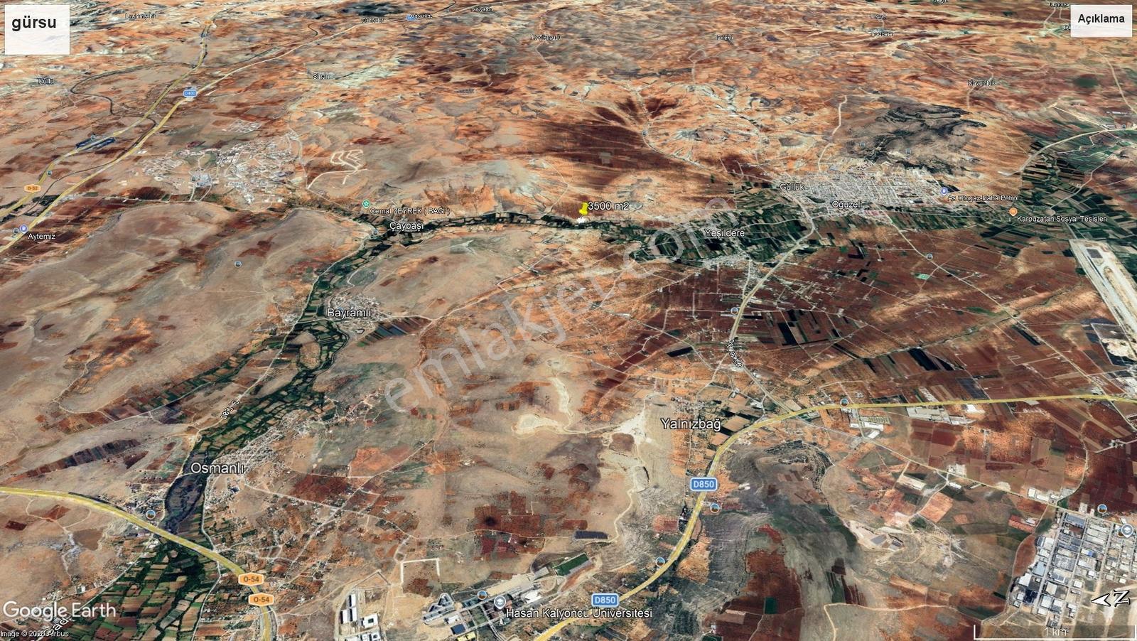 Gürsuda Asfalt Yola Sıfır Bağevine Uygun Mükemmel Konumda Arsa - Görsel 14