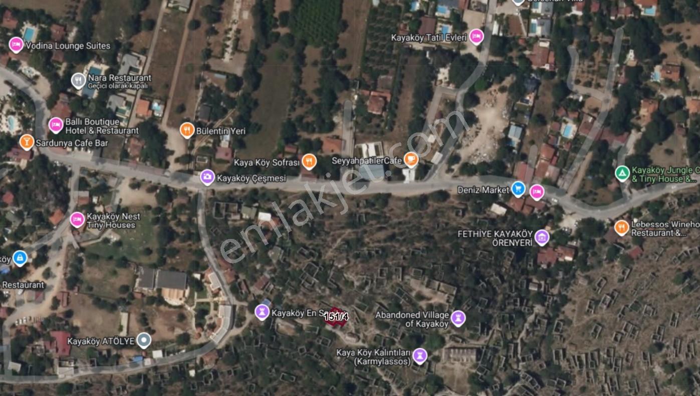 Fethiye Kayaköy De Tarihi Köy İçinde Satılık Kargir Ev Ve Arsa - Görsel 6