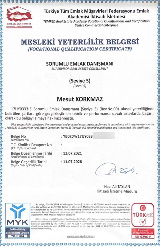 Mesken Emlakdan Bülbülzade Mah Merkezi Konumda İskanlı Hasarsız - Görsel 23