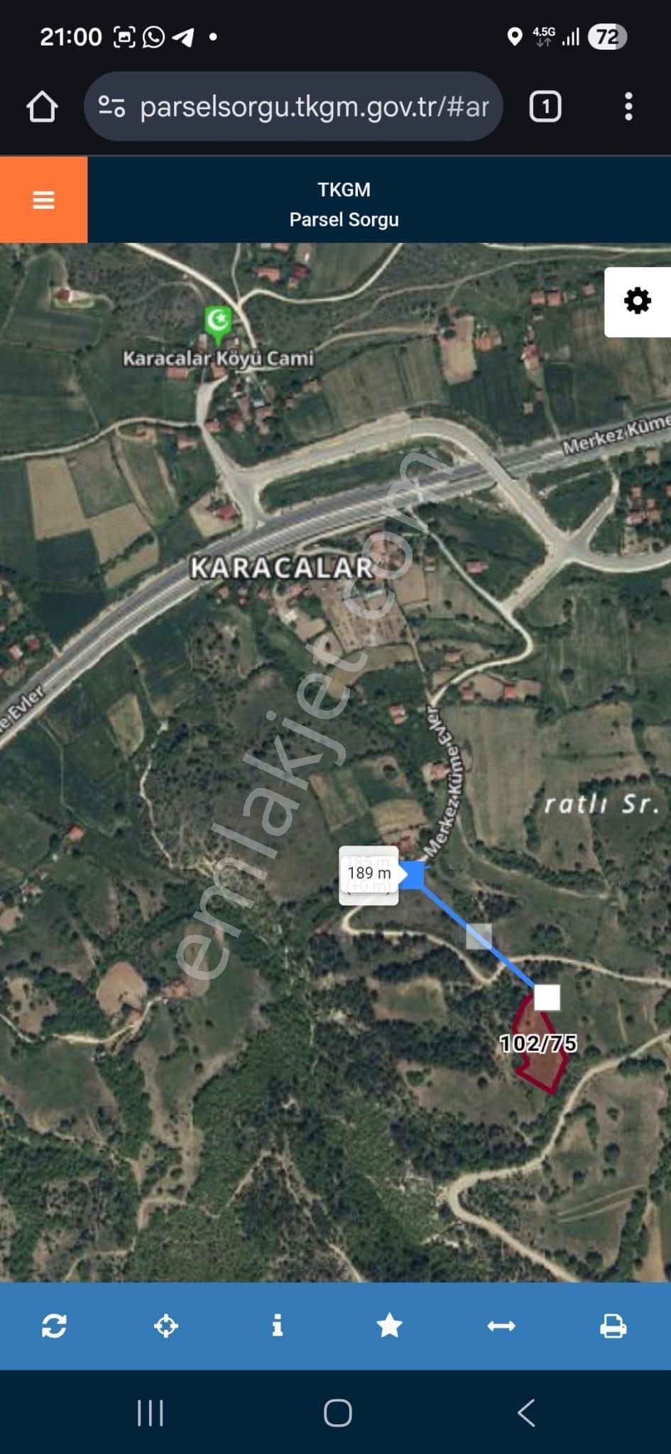 Kastamonu Araç Karacalar Köyünde 3.067 M² Tarla - Görsel 5