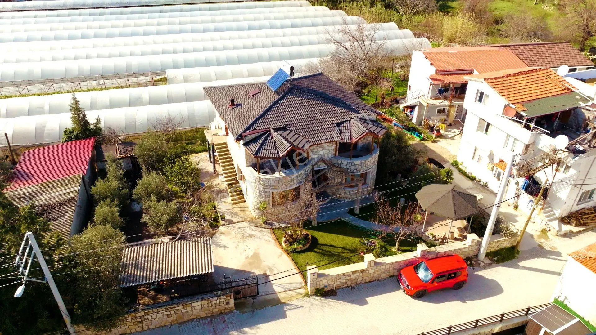 Urla Kuşçular'da 513 M² Arsa İçerisinde Müstakil Orijinal Taş Ev - Görsel 4