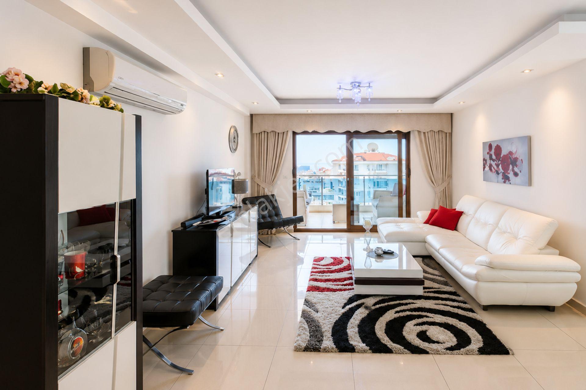 Cikcilli'de Panoramik Deniz Manzaralı Lüks Sitede Full Eşyalı 2+1 Daire - Görsel 10