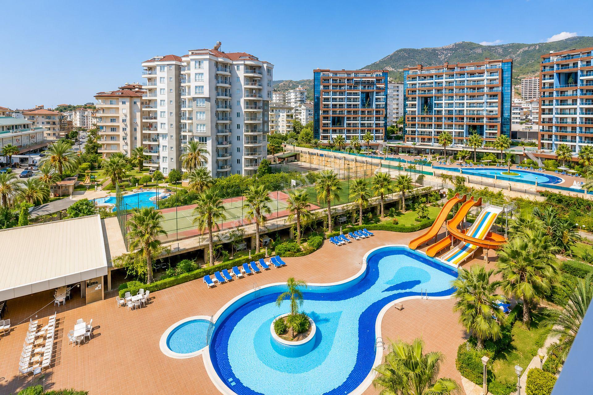 Cikcilli'de Panoramik Deniz Manzaralı Lüks Sitede Full Eşyalı 2+1 Daire - Görsel 7
