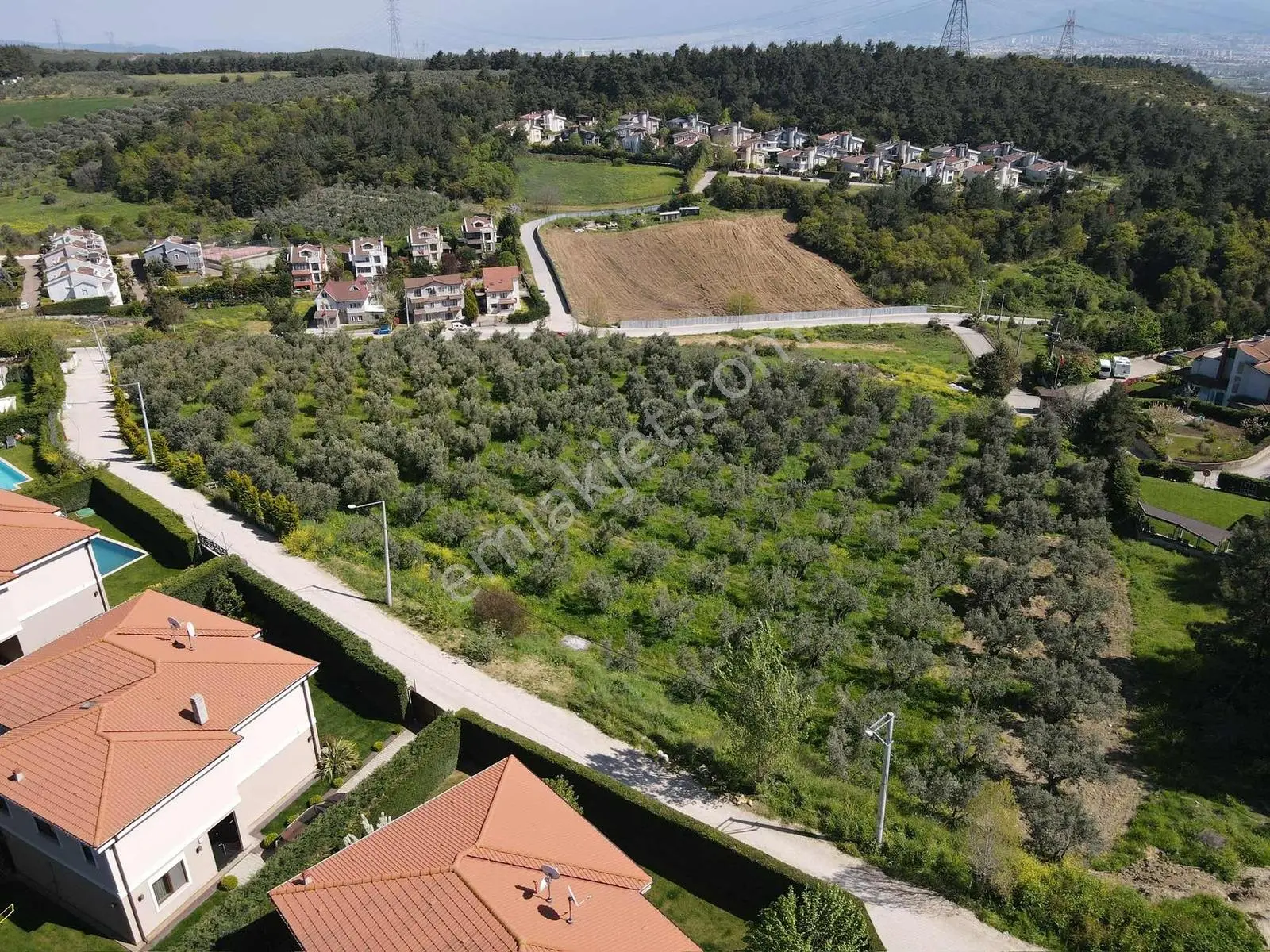 Mudanya Çağrışan'da Villa İmarlı 1953m² Satılık Arsa - Görsel 10