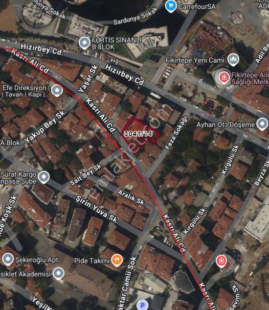 Fikirtepe Kasrı Ali Cad. Kentsel Dönüşüm İçinde Arsa