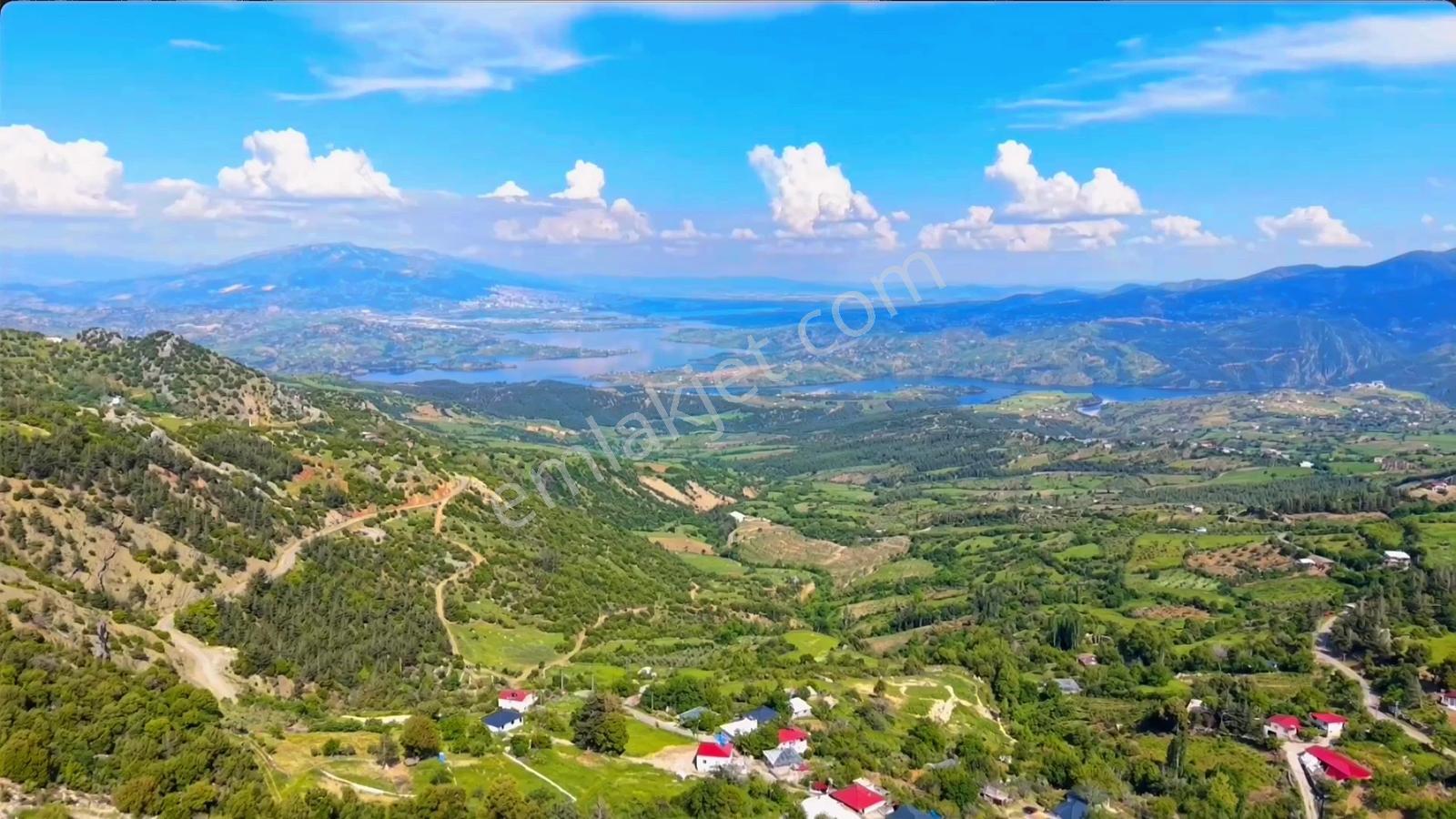 Başkonuşta Satılık Şehir Ve Baraj Manzaralı Villalık Arsa - Görsel 10