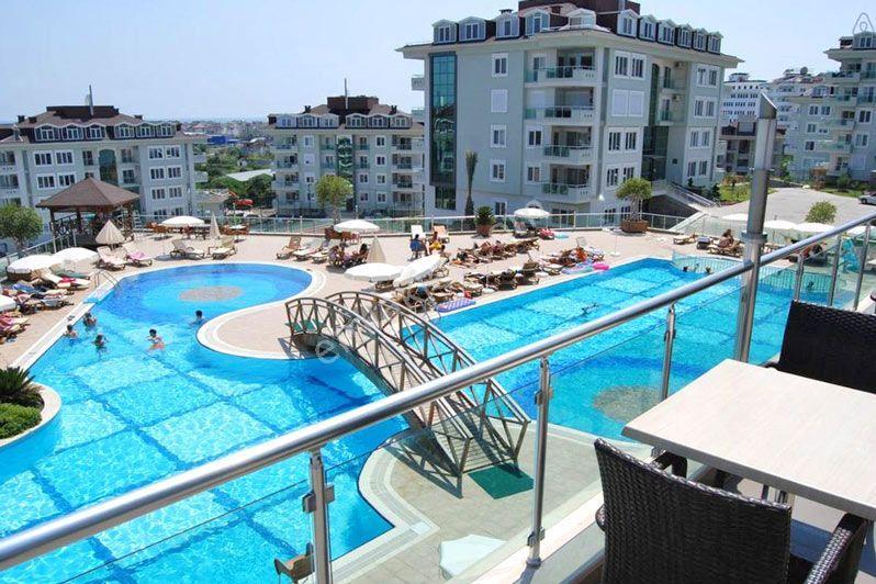 Oba’da Full Aktiviteli Site İçerisinde Deniz Manzaralı 3+1 Dubleks Penthouse - Görsel 32