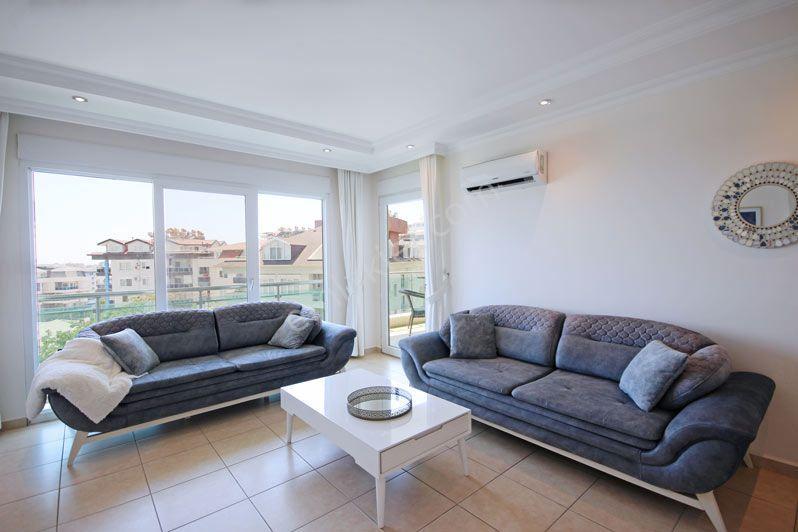 Oba’da Full Aktiviteli Site İçerisinde Deniz Manzaralı 3+1 Dubleks Penthouse - Görsel 3