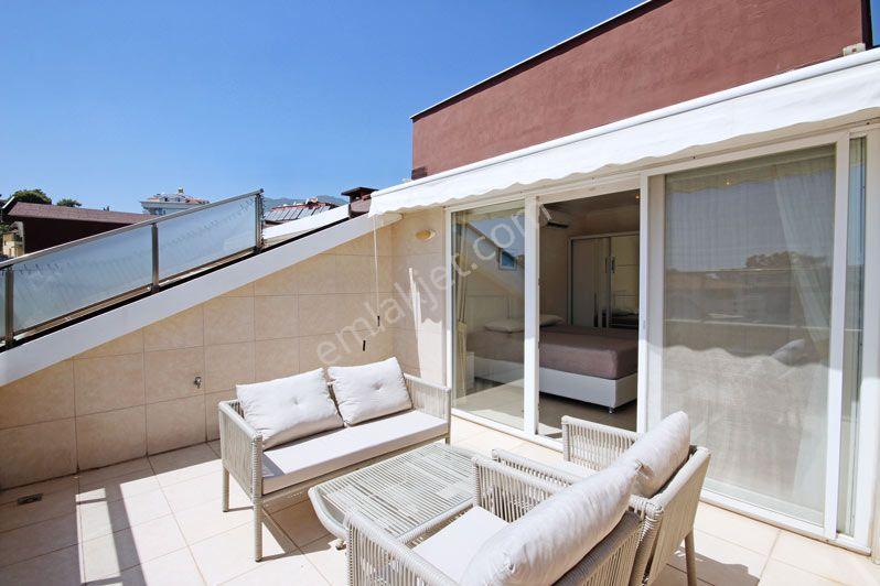 Oba’da Full Aktiviteli Site İçerisinde Deniz Manzaralı 3+1 Dubleks Penthouse - Görsel 24