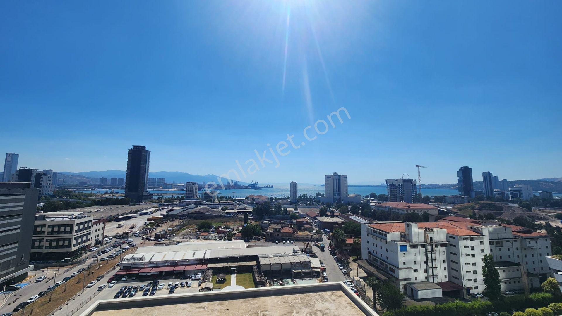 Folkart Towers Full Körfez Manzaralı Kiralık Geniş 1+1 Daire - Görsel 24