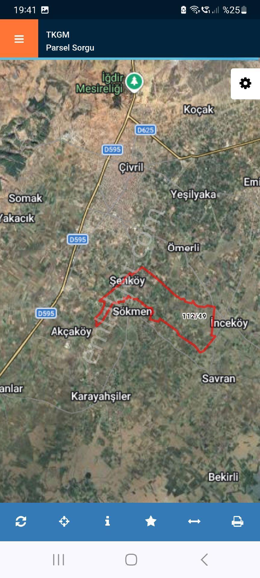 Çivril Şenköyde Tarla