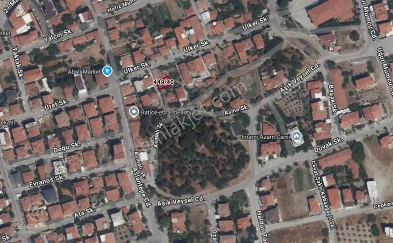 C21 Bal'dan Bigadiç Kuyu Mah. Satılık Avlulu Kargir Ev Ve Arsası