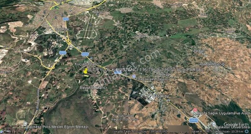 C21 Bal'dan Altıeylül K.bostancı'da Satılık 16,8 Dönüm Tarla - Görsel 4